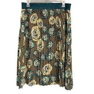 Lularoe Jill pleated skirt, SZ 3XL